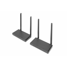 DIGITUS Kit d'extension sans fil KVM HDMI, 200 m