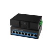 LogiLink Switch industriel Fast Ethernet, 8 ports, unmanaged