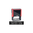 trodat Tampon marqueur de texte 4926 4.0, 8 lignes, rouge