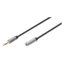 DIGITUS Câble d'extension audio, jack mâle 3,5 mm, 3,0 m