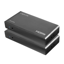 LogiLink Kit d'extension HDMI via LAN/KVM/2xUSB-A/1080p/HDCP