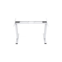 DIGITUS Piètement de table réglable en hauteur, blanc