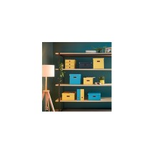 LEITZ Boîte de rangement Click & Store Cosy L, bleu