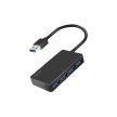 LogiLink Hub USB 3.2 Gen1 4 ports, noir