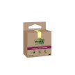 Post-it Super Sticky Recycling Notes, 76 x 76 mm, jaune