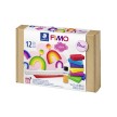 FIMO SOFT Kit de pâte à modeler 'Basic', 12 pièces