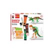 Marabu KiDS Kit peinture & puzzle Little Artist, dinos