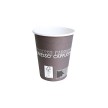 HYGOSTAR Gobelet à café en papier rigide To Go, 200 ml, brun