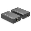 DIGITUS Kit d'extension Video HDMI IP, 120 m, noir