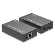 DIGITUS Kit d'extension Video HDMI IP, 120 m, noir