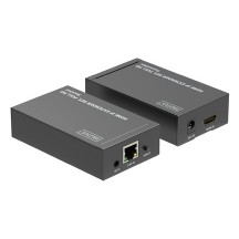 DIGITUS Kit d'extension Video HDMI IP, 120 m, noir