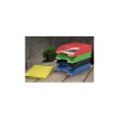 LEITZ Corbeille à courrier Recycle, A4, polystyrène, rouge