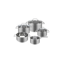 classbach Set de casseroles C-KTS 4016, 7 pièces, acier inox
