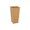 PAPSTAR Boîte à pop-corn en carton 'pure' carré, 2.400 ml