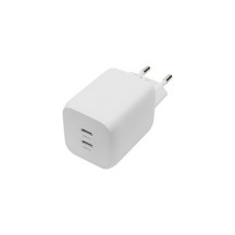 DIGITUS Chargeur USB, 2x USB-C, 65 watts, blanc