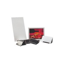 APS Porte-menu de table, 60 x 45 x 40 mm, argent