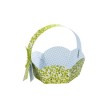 folia Panier pour cadeaux en carton imprimé, diamètre 115 mm