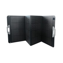 LogiLink Panneau solaire, 200 watts, pliable, noir