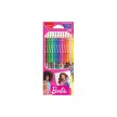 Maped Crayon de couleur Barbie, étui en carton de 12