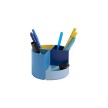EXACOMPTA Pot à crayons THE QUARTER Bee Blue, assorti