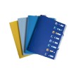 EXACOMPTA Trieur Bee Blue, A4, PP, 8 compartiments