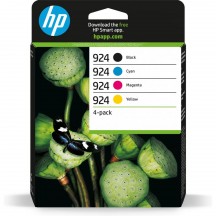 Multipack 4 cartouches HP 924  BK/C/M/Y - 6C3Z1NE