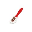 Peggy Perfect Brosse pour chaussures en daim, rouge/blanc