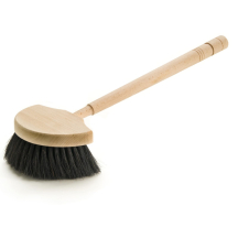 Peggy Perfect Brosse à fenêtre demi-lune, crin de cheval