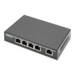 DIGITUS Extenseur Gigabit 4PPoE intérieur, 4 ports, 802.3at