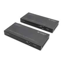 DIGITUS Kit d'extension KVM HDMI 4K HD BaseT, 150 m
