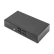 DIGITUS Switch KVM, 4x1, noir