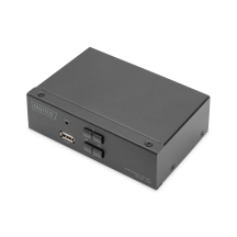 DIGITUS Switch KVM, 2x1, noir