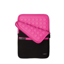 PAGNA Housse 'Go' pour PC-tablette, noir / rose foncé