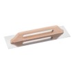 WESTEX Truelle de lissage, acier inxydable, 480 x 130 mm