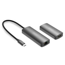 DIGITUS Répéteur vidéo 4K, USB-C - HMDI, 30 m