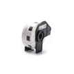 rillstab Etiquettes en rouleau, 17 x 54 mm, blanc, permanent