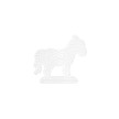 HAMA Plaque pour perles midi 'papillon', blanc