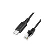 LogiLink Câble Ethernet USB 3.2, USB-C - RJ45, 7,5 m