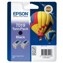 Multipack EPSON T019 - Noir (2 Cartouches)