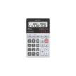 SHARP Calculatrice de poche modle EL-W211G GY, alimentation