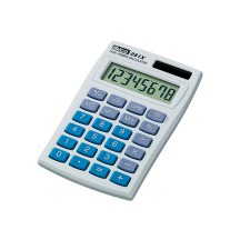 ibico Calculatrice de poche 081X, écran LCD à 8 chiffres