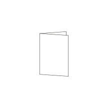 sigel cartes 2 volets pour PC, DL (A4), 185g/m2, extra blanc