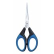 WEDO Ciseaux Soft-Cut, pointu, longueur: 152 mm, noir/bleu