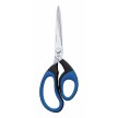 WEDO Ciseaux Soft-Cut, pointu, longueur: 210 mm, noir/bleu