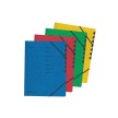 herlitz Trieur easyorga, A4, carton, 7 compartiments, bleu