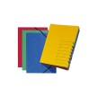PAGNA trieur "EASY", A4, carton, 7 compartiments, bleu