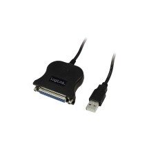 LogiLink cble d'imprimante USB 1.1, Sub-D 25 ples, 1,8 m