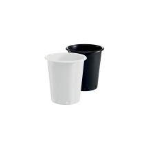 DURABLE Corbeille  papier BASIC, plastique, 13 litres, noir