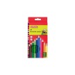 herlitz crayons de couleur Jumbo, hexagonale, tui en carton