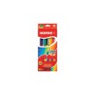 Kores crayons couleur "DUO", tui en carton de 24 + taille-